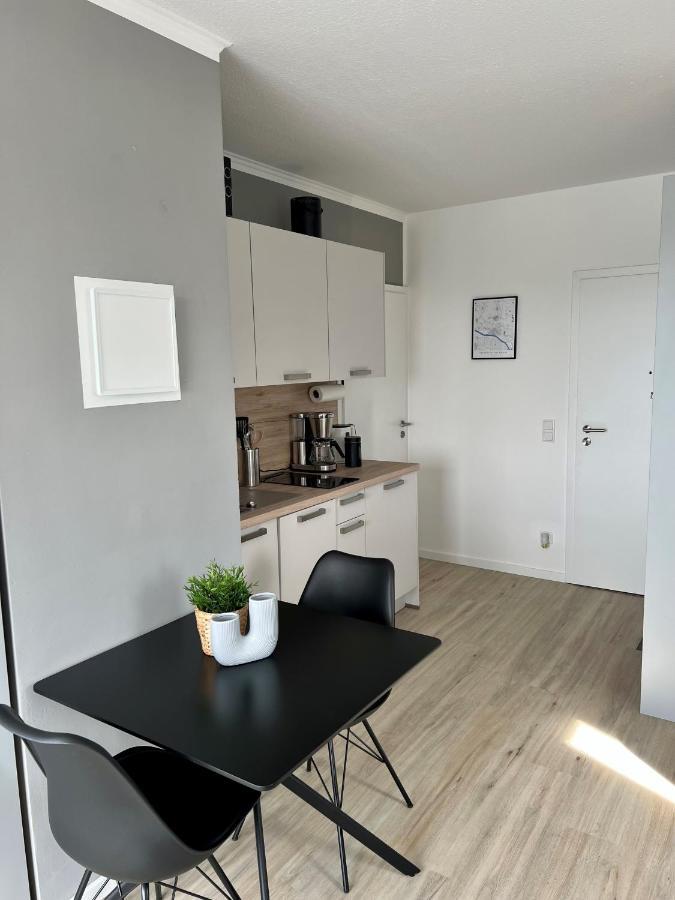 Panorama - Exklusives Apartment An Der Promenade Mit Dachterrasse & Rheinblick Emmerich Exterior photo