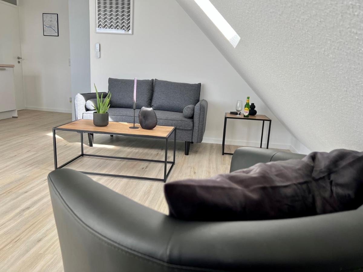 Panorama - Exklusives Apartment An Der Promenade Mit Dachterrasse & Rheinblick Emmerich Exterior photo